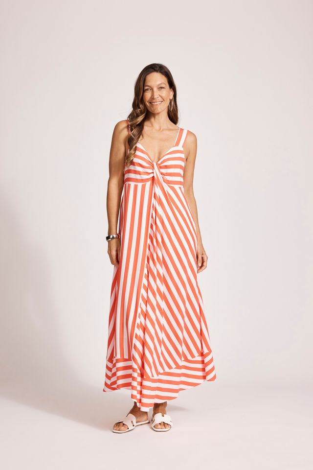 Treville Stripe Tank Maxi Dress