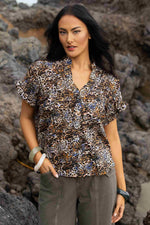 Addison Button Top