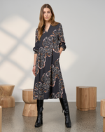 Wood Rose Dress