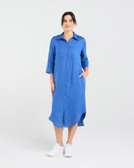 Amelie Plain Linen Shirt Dress (+ Colours)
