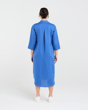 Amelie Plain Linen Shirt Dress (+ Colours)