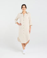 Amelie Plain Linen Shirt Dress (+ Colours)