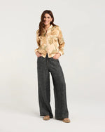 Ivanka Satin Print Bomber