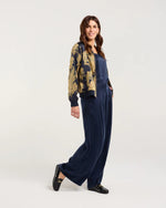 Ivanka Satin Print Bomber