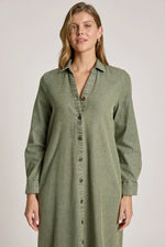 Bodhi Denim Shirt Dress
