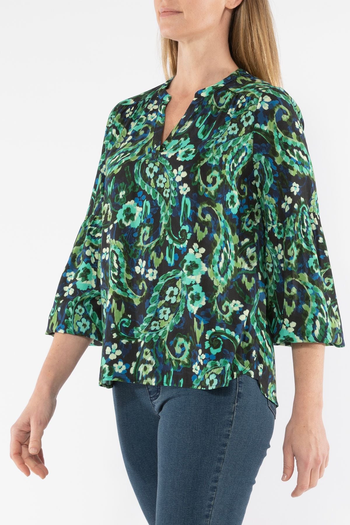 Paisley Floral Top