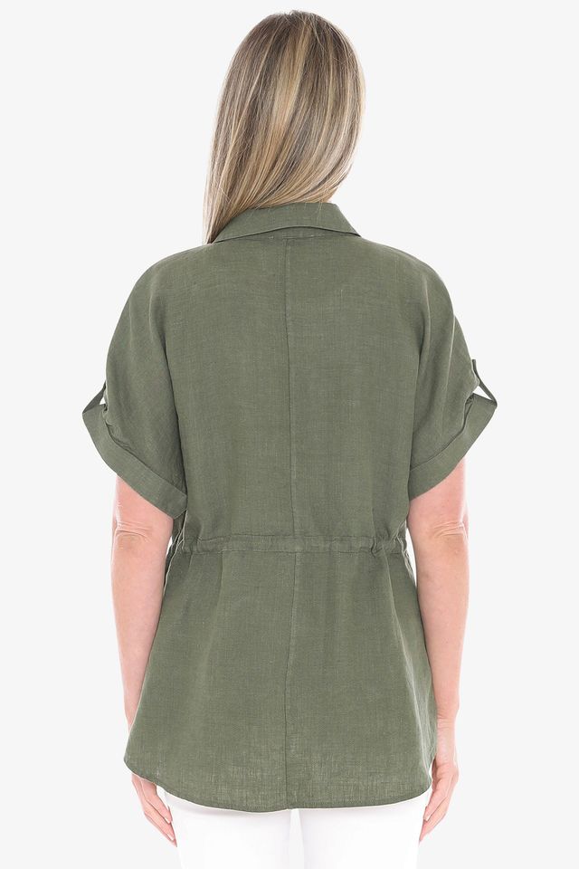 Drawstring Overshirt