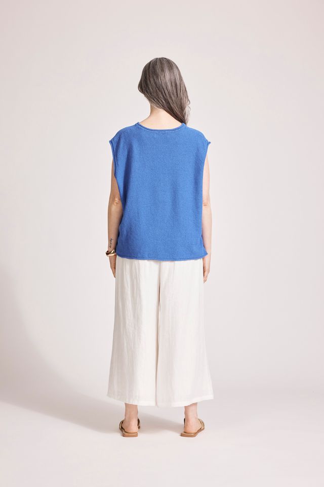 Artemis Sleeveless Knit Top (+Colours)