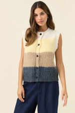 Pallas Stripe Knit Vest