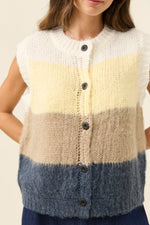 Pallas Stripe Knit Vest