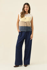 Pallas Stripe Knit Vest