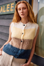 Pallas Stripe Knit Vest