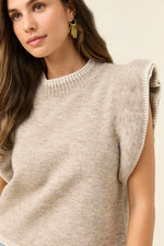 Athena Frill Knit Top