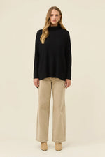 Juno Relaxed Roll Neck Jumper