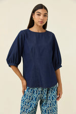 Sloane Denim Top