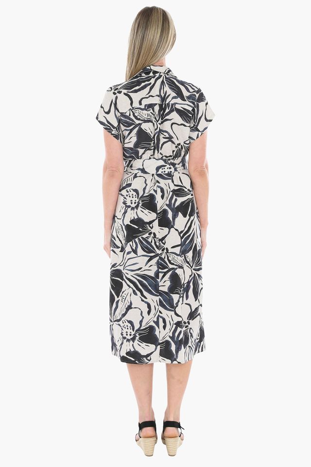 Mono Bloom Dress