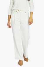 Ecru Belted Jean