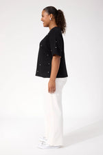 Boston Studded Sweat Tshirt