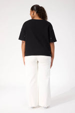 Boston Studded Sweat Tshirt