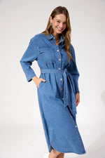 Denver Denim Shirt Dress