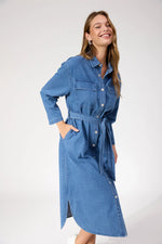 Denver Denim Shirt Dress