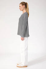 Levi Stripe Long Sleeve Tshirt