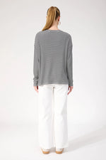 Levi Stripe Long Sleeve Tshirt