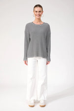 Levi Stripe Long Sleeve Tshirt