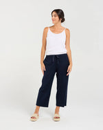 Gabrielle Tie Front Crop Pant