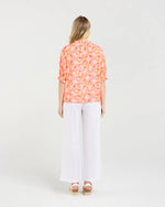 Annabelle Button Front Frill Top