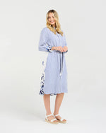 Margot Print Back Shirt Dress