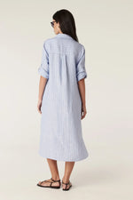 Pure Linen Shirt Dress