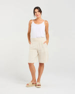 Darcy Shirred Waistband Shorts