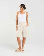 Darcy Shirred Waistband Shorts