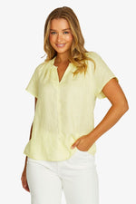 Shirred Neck Top