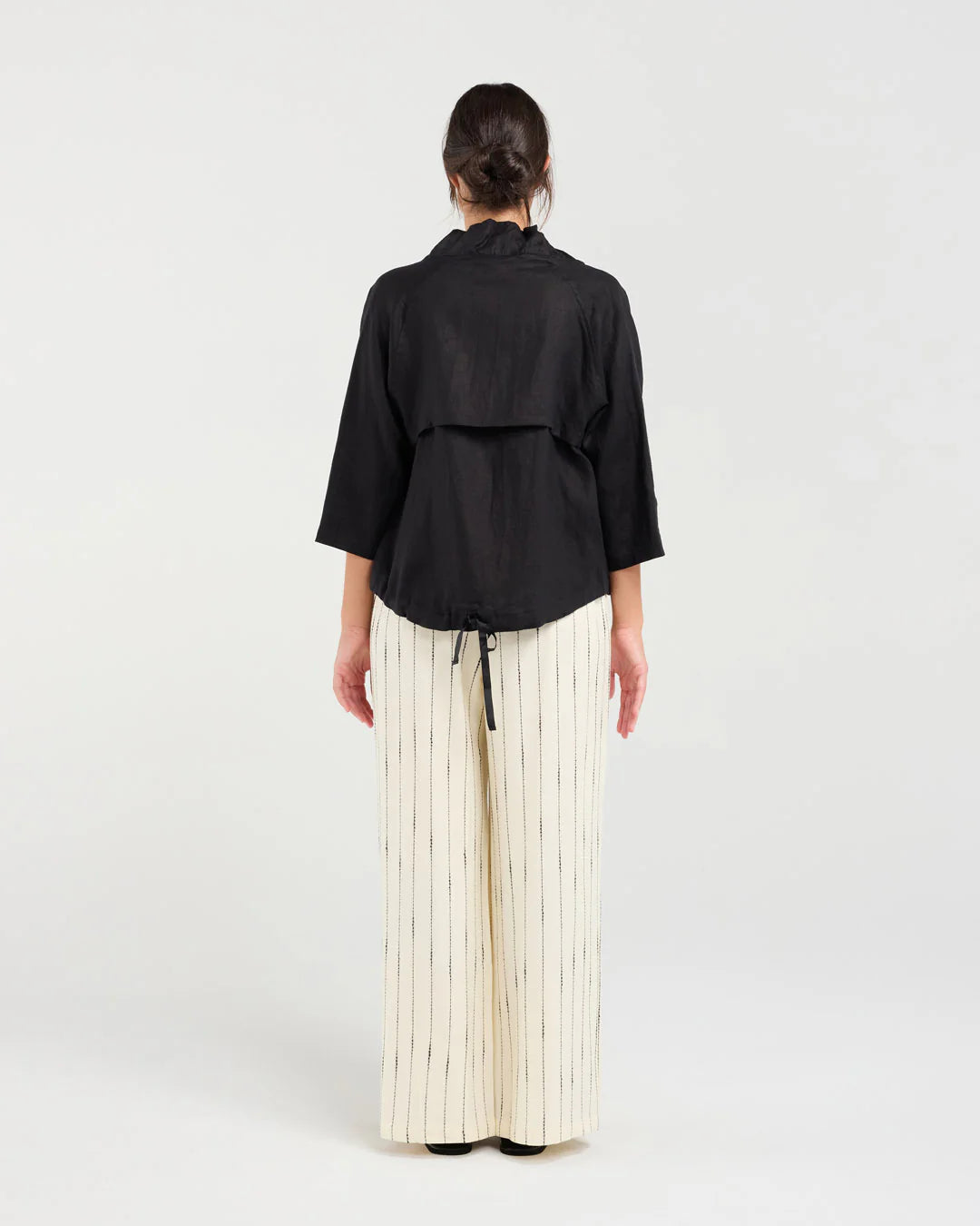 Victoria Zip Front Jacket- Gold Zip