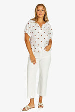 Spot Print Top