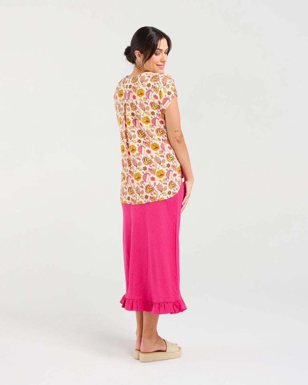 Octivia Scoop Hem Top