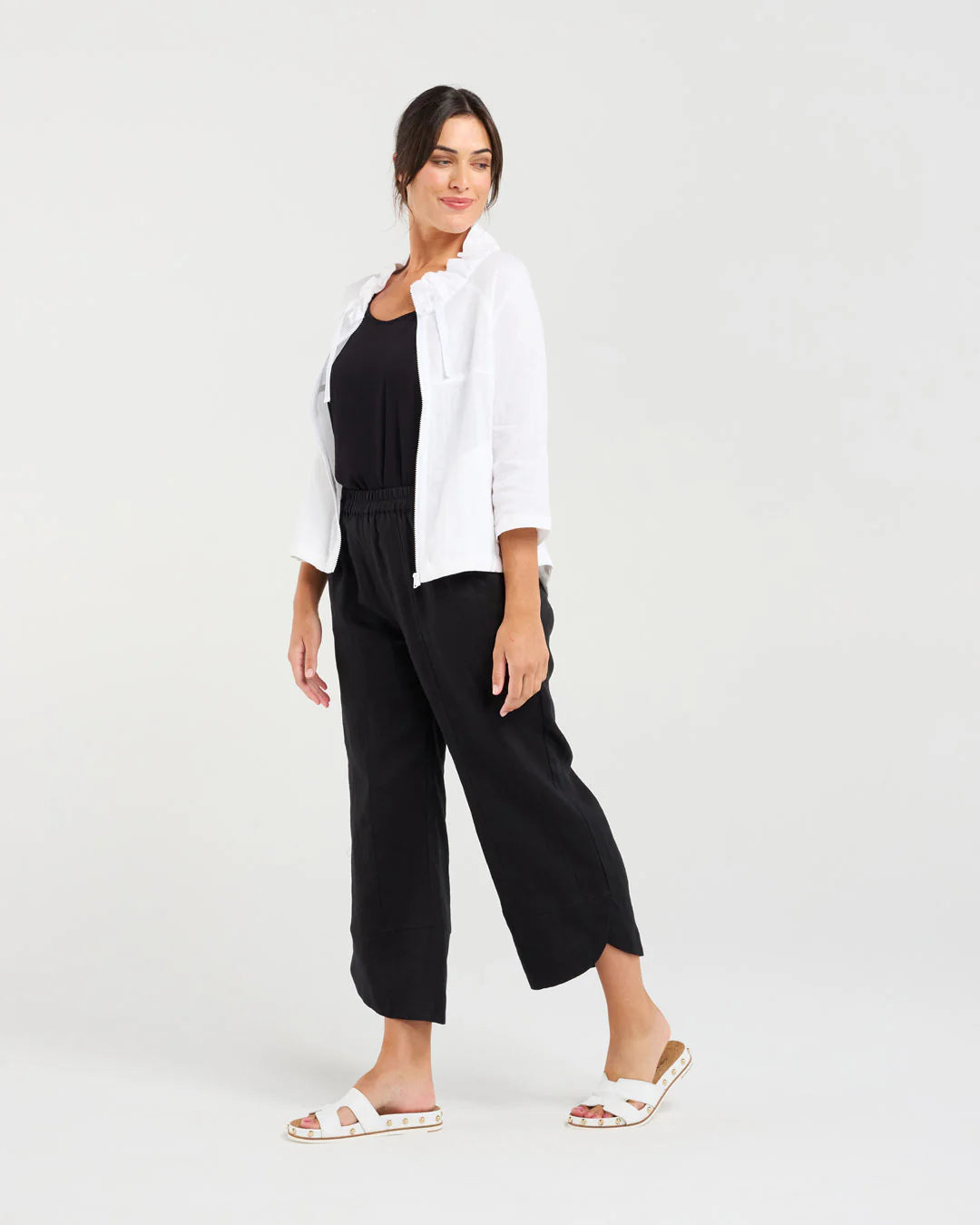 Victoria Zip Front Jacket- Plain Zip