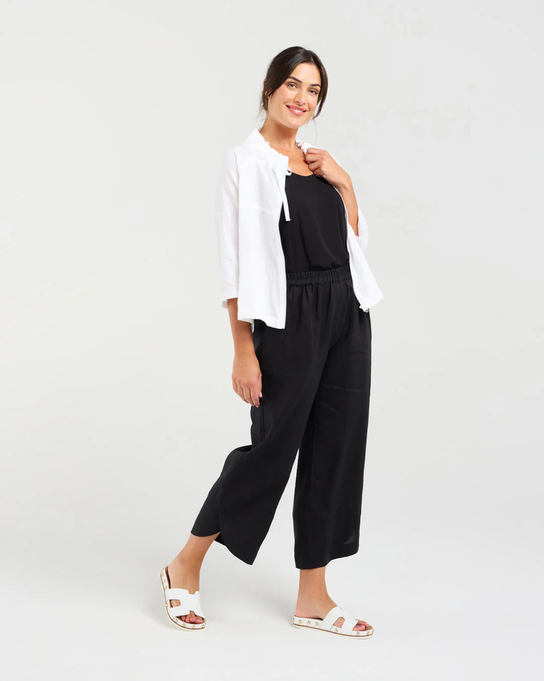 Victoria Zip Front Jacket- Plain Zip