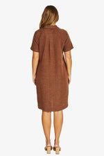 Open Collar Dress