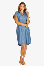 2 Pocket Shirt Dress
