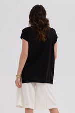Linen Drape Top