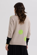 Spots Intarsia Jumper