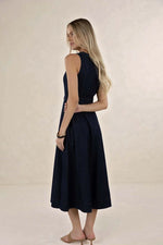 Ivy Denim Midi Dress