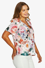 Sunset Flora Top