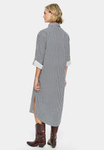 Zalinda Stripe Shirt Dress