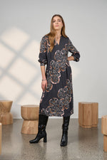 Wood Rose Dress
