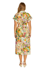 Amalfi Coast Belted Dress