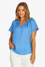 Shirred Neck Top